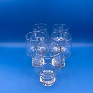 Vintage Libbey Steiner 12-oz Beer Glasses, Set of 5, Mid Century